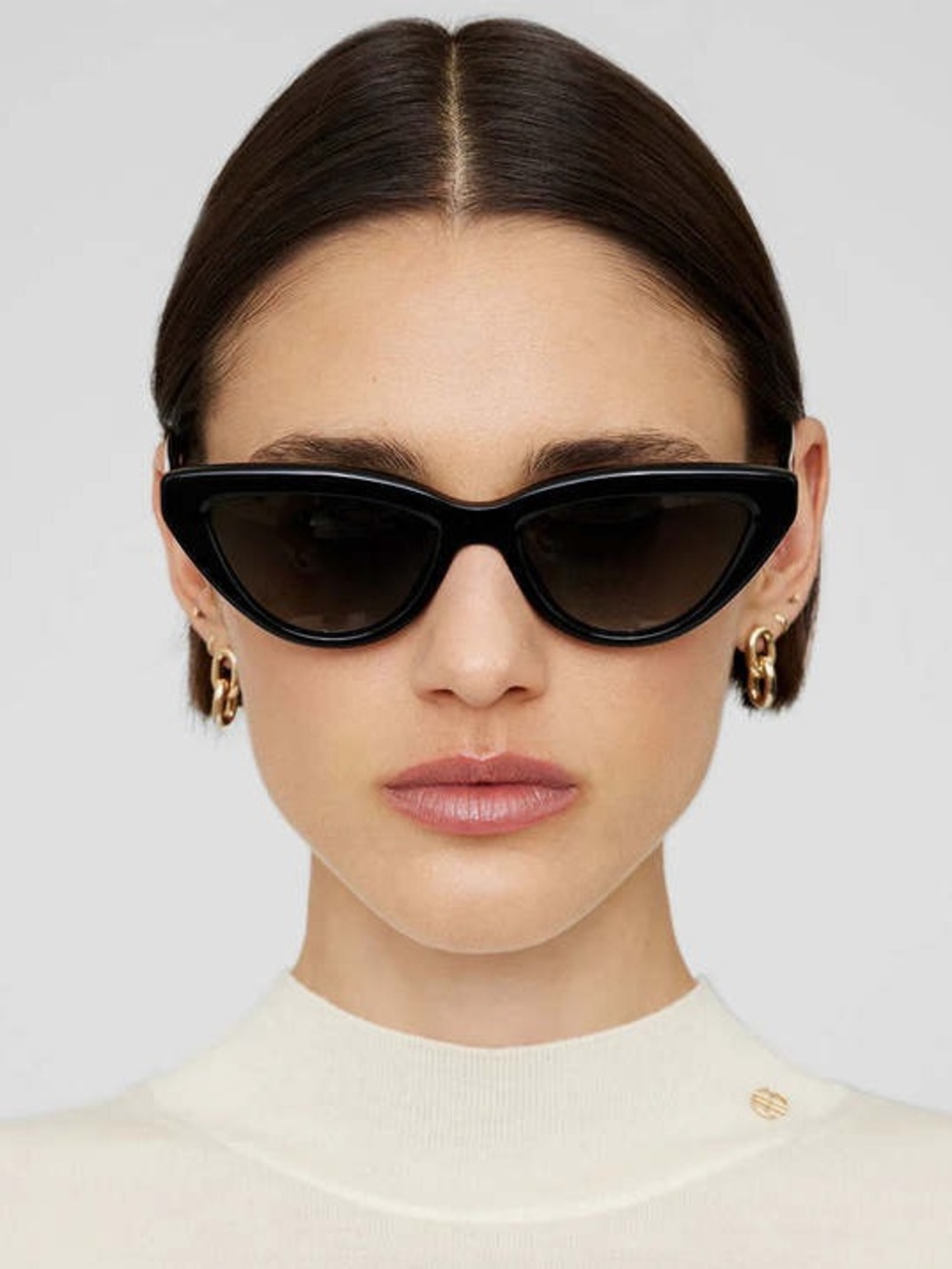 Anine Bing Sedona Sunglasses in Black NWT